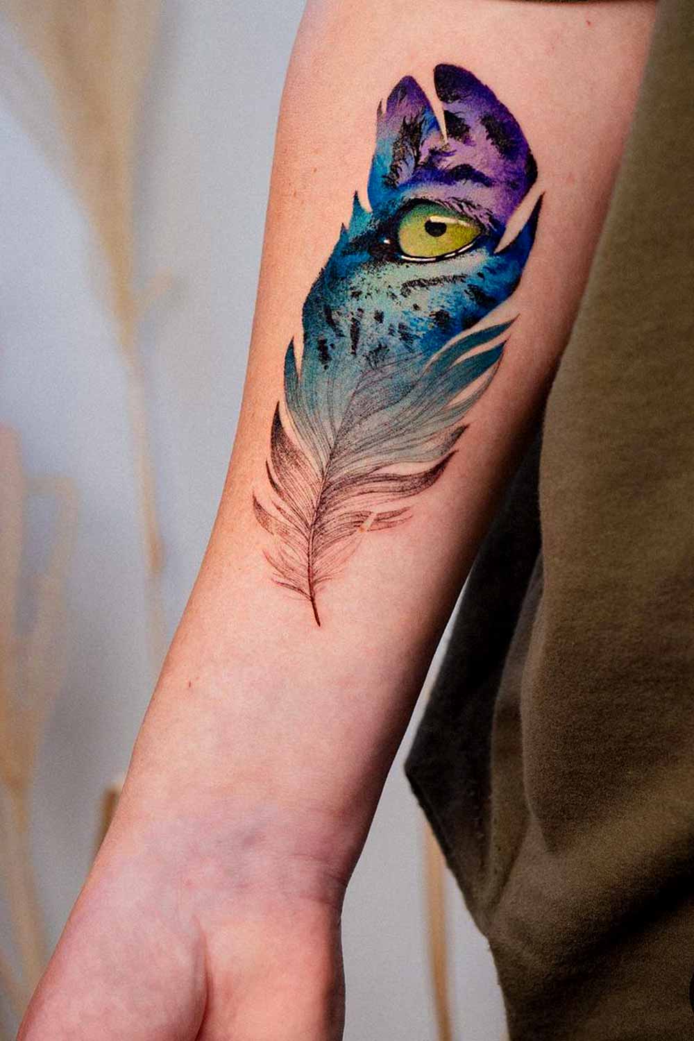 Believe Peacock Feather Tattoo Flash by Soederberg on DeviantArt