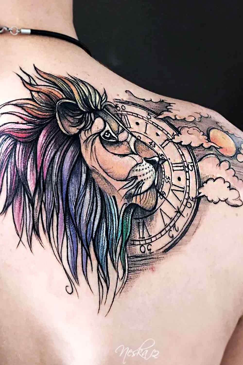 Lion Tattoo for Men #tattoosformen #tattoosmen #besttattoos #tattoo