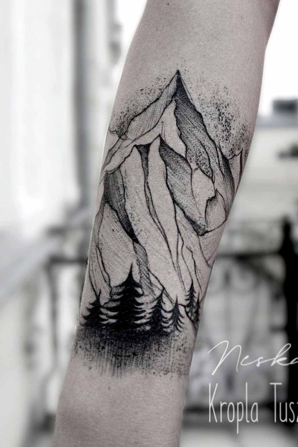 Maple Leaves Sleeve Tattoo  Tattoo for a week