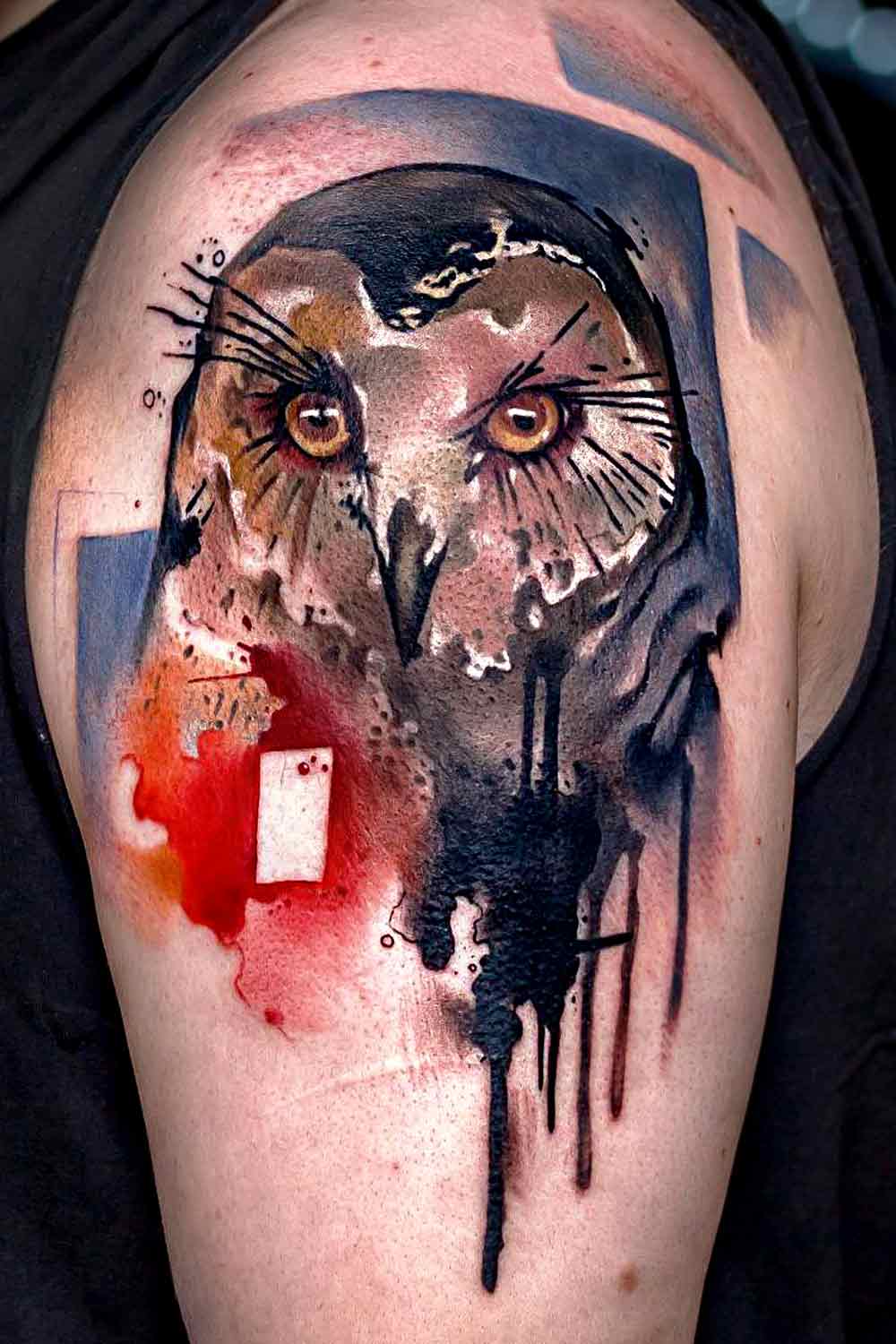 Owl Tattoo For Men #tattoosformen #tattoosmen #besttattoos #tattoo