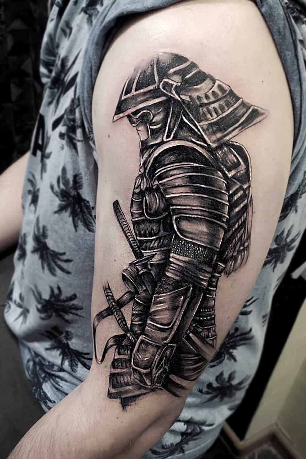 Samurai Tattoo #tattoosformen #tattoosmen #besttattoos #tattoo