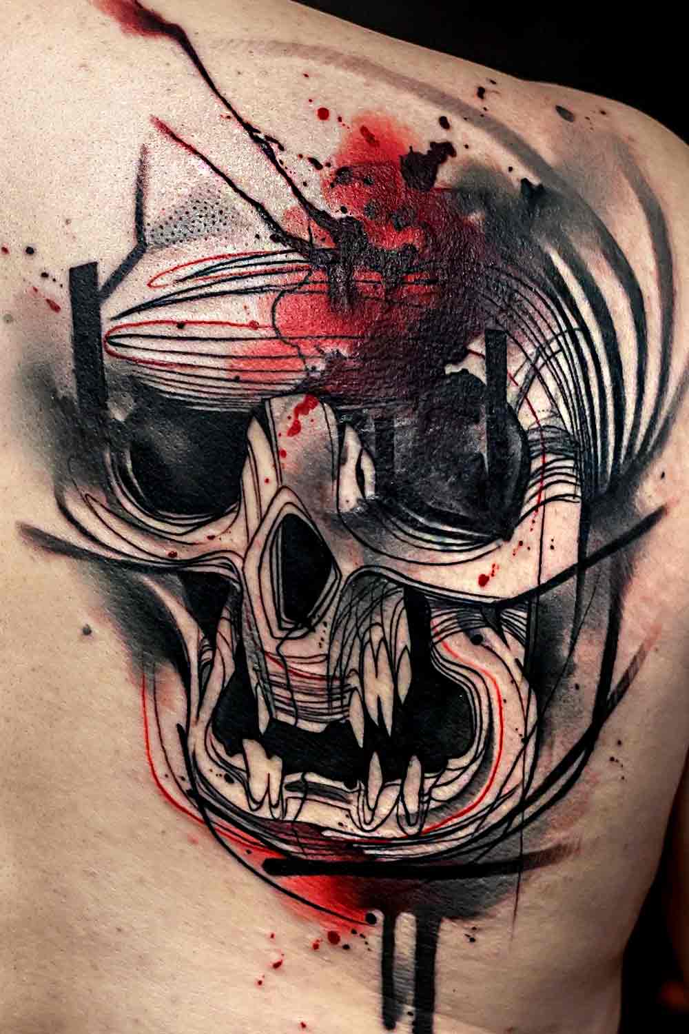 Evil Skull with Hair  Martin Malchev