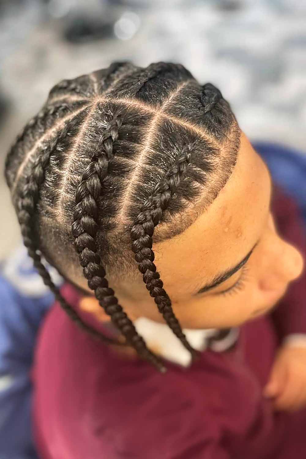 Pop Smoke Braid Styles For Boys #braidsforboys #boysbraids #braidshairstyles