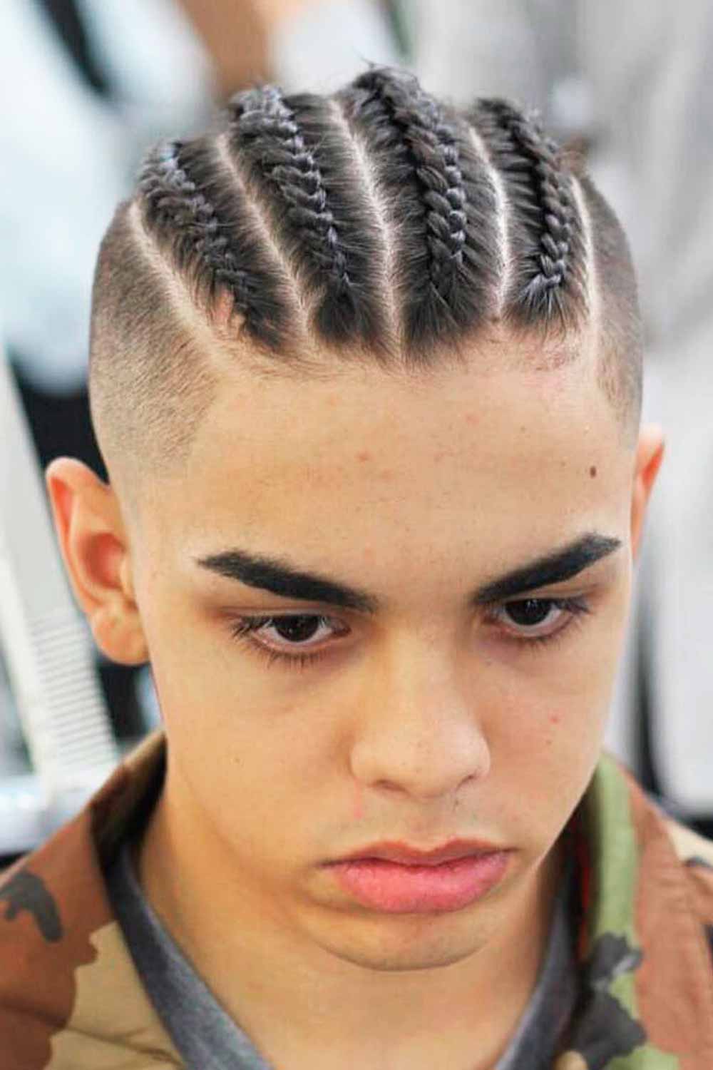 Four Braid Hairstyles For Boys #braidsforboys #boysbraids #braidshairstyles