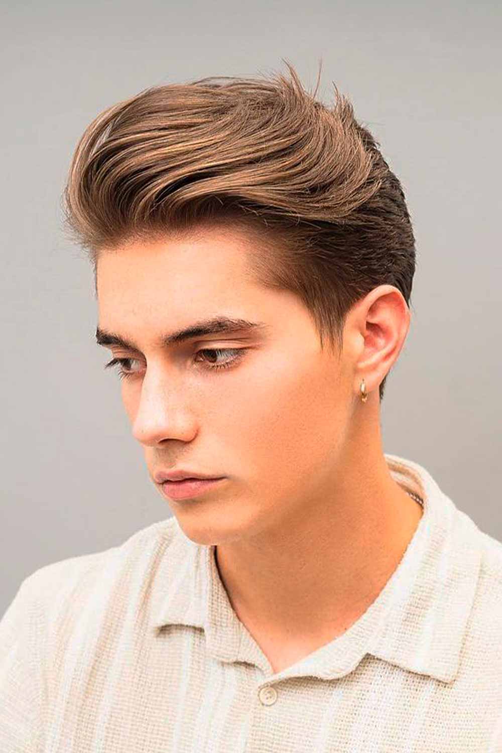 Side Swept #thickahirmen #haircutsformenwiththickhair #thickhairhaircuts