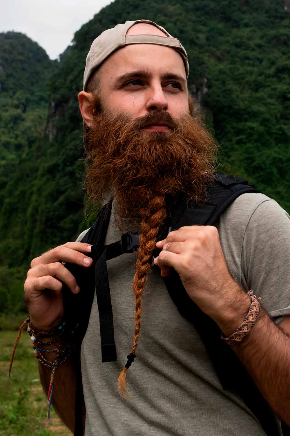 Braided Beard #beardstyles #mensbeards #beard