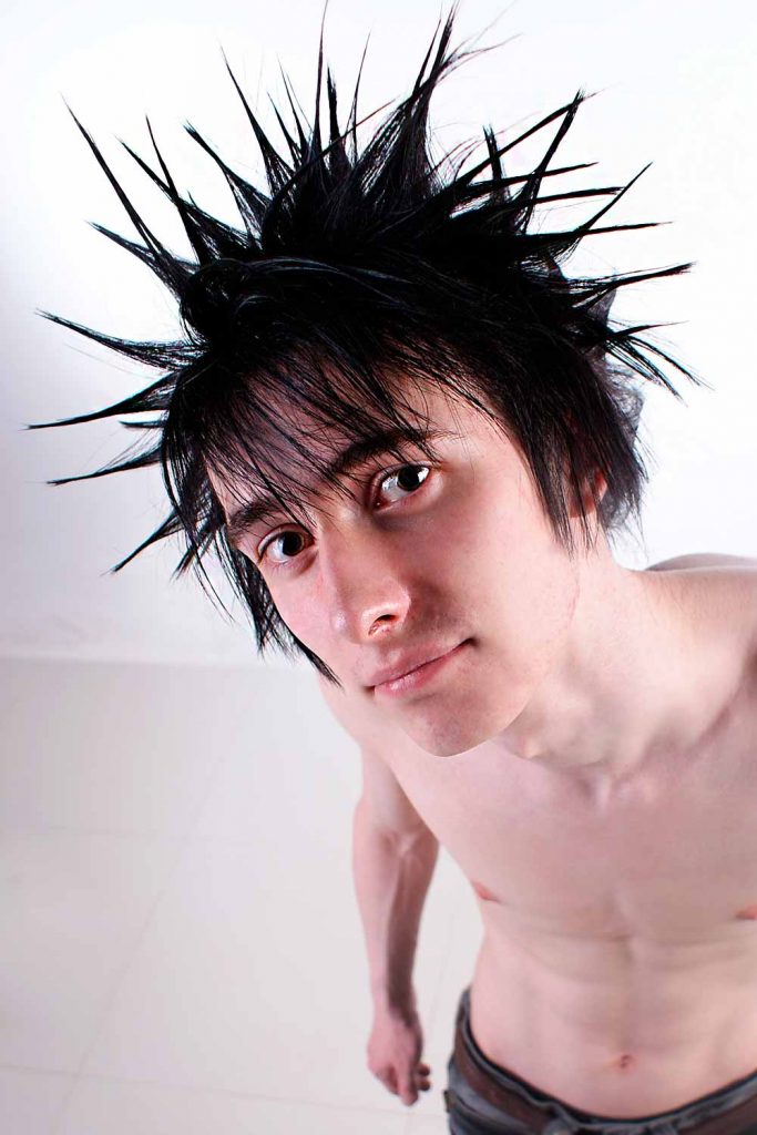 Emo Spiky Hair #libertyspikes #punkhairstyles #spike
