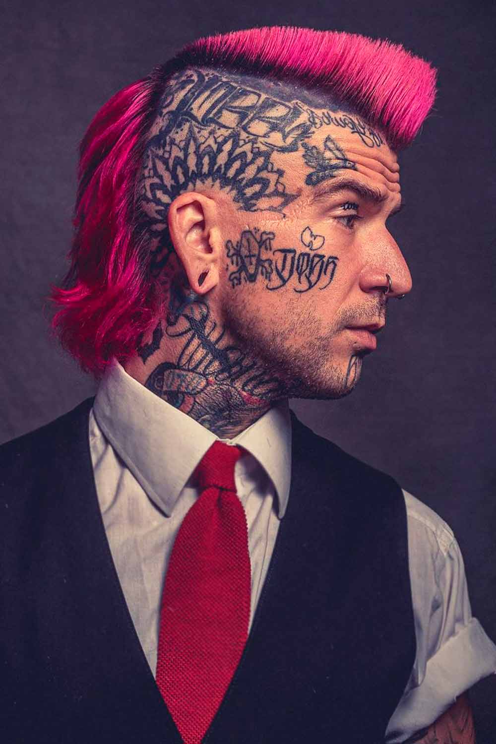 Punk Look Men #punkhairstyles #punkhair #punk