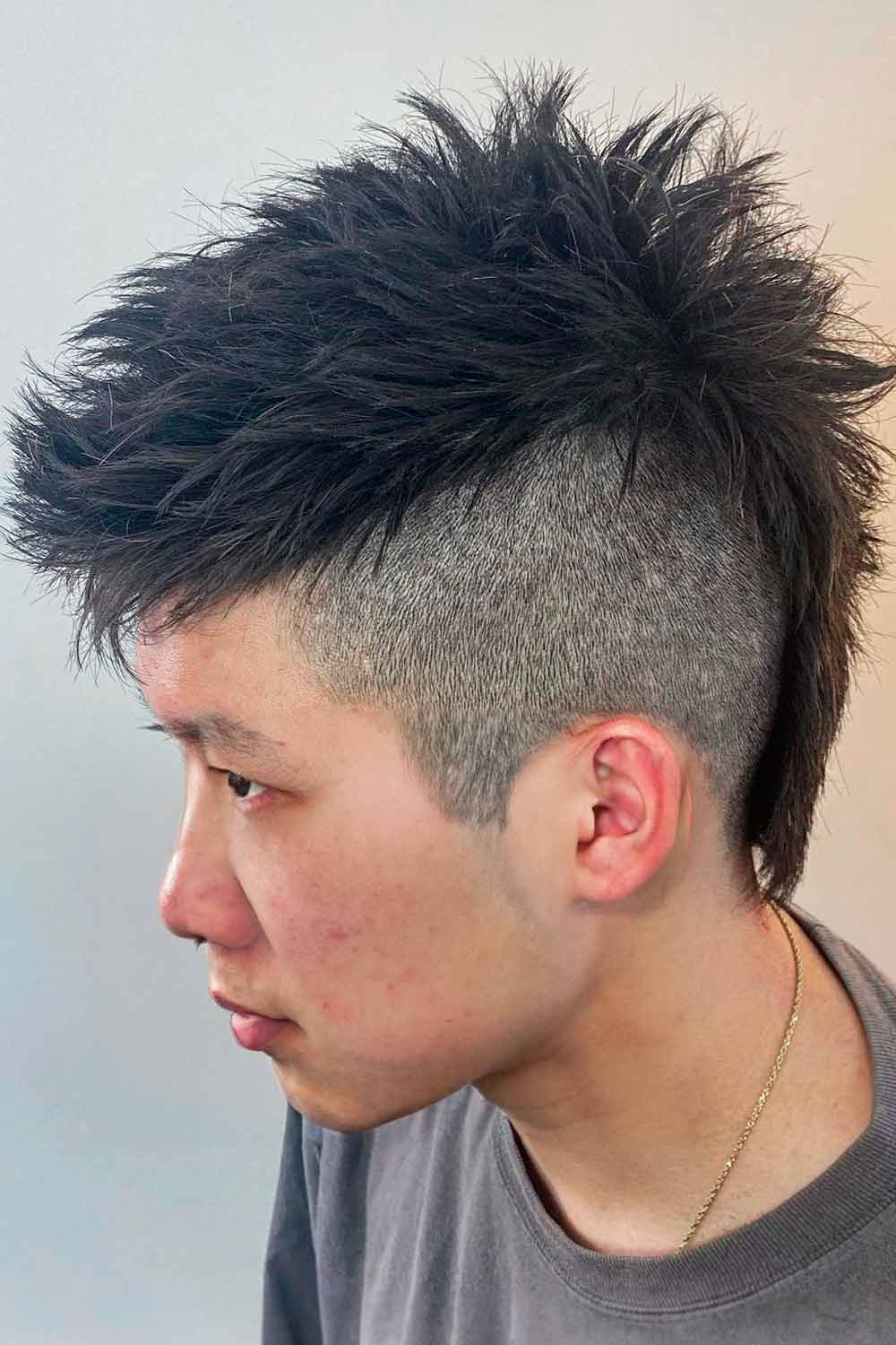 Short Punk Mullet Haircut #punkhairstyles #punkhair #punk