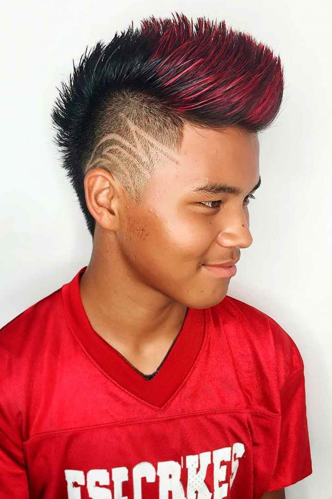 Undercut Punk Hairstyle #punkhairstyles #punkhair #punk