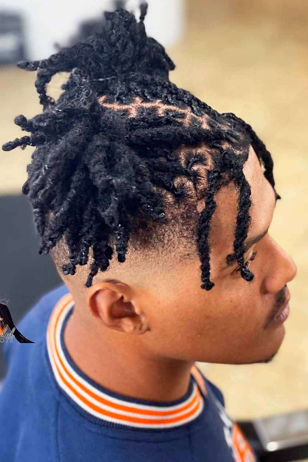 Pigtails Black Mens Twists Undercut #twostrandtwist #twostrandtwistmen