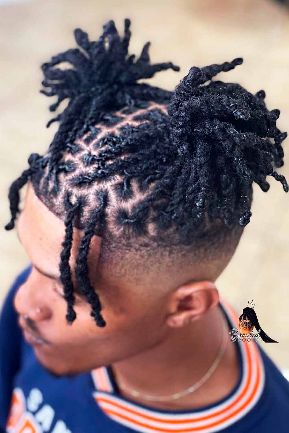 Pigtails Black Mens Twists Undercut #twostrandtwist #twostrandtwistmen