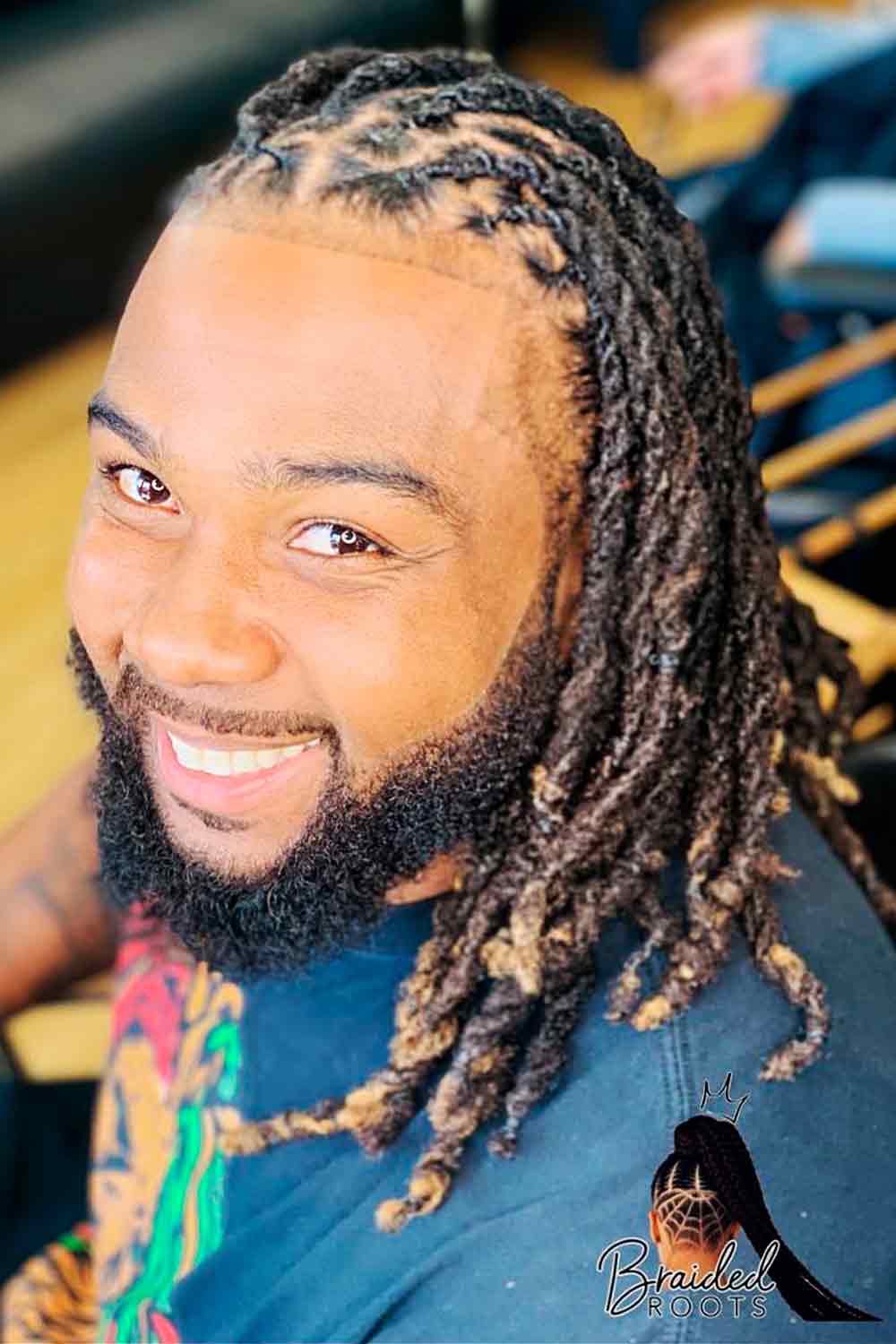 Mens 2 Strand Twist Ombre #twostrandtwist #twostrandtwistmen