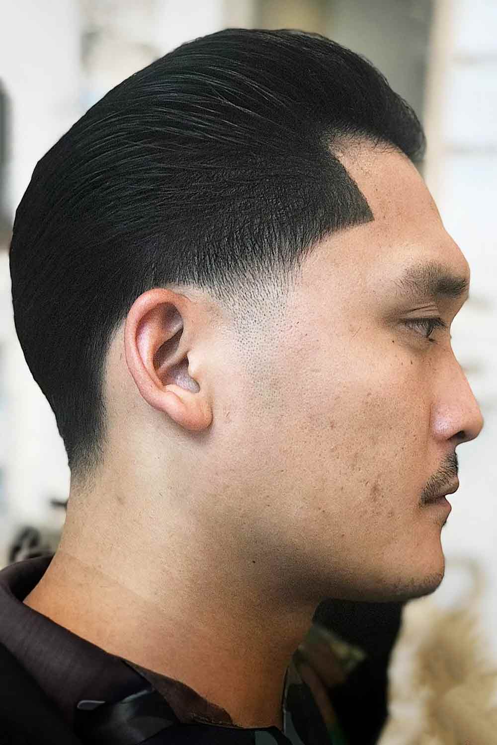 Asian Low Taper Fade Hair Men #asianhairstylesmen #asianhairstyles #asianhaircut #asianmen