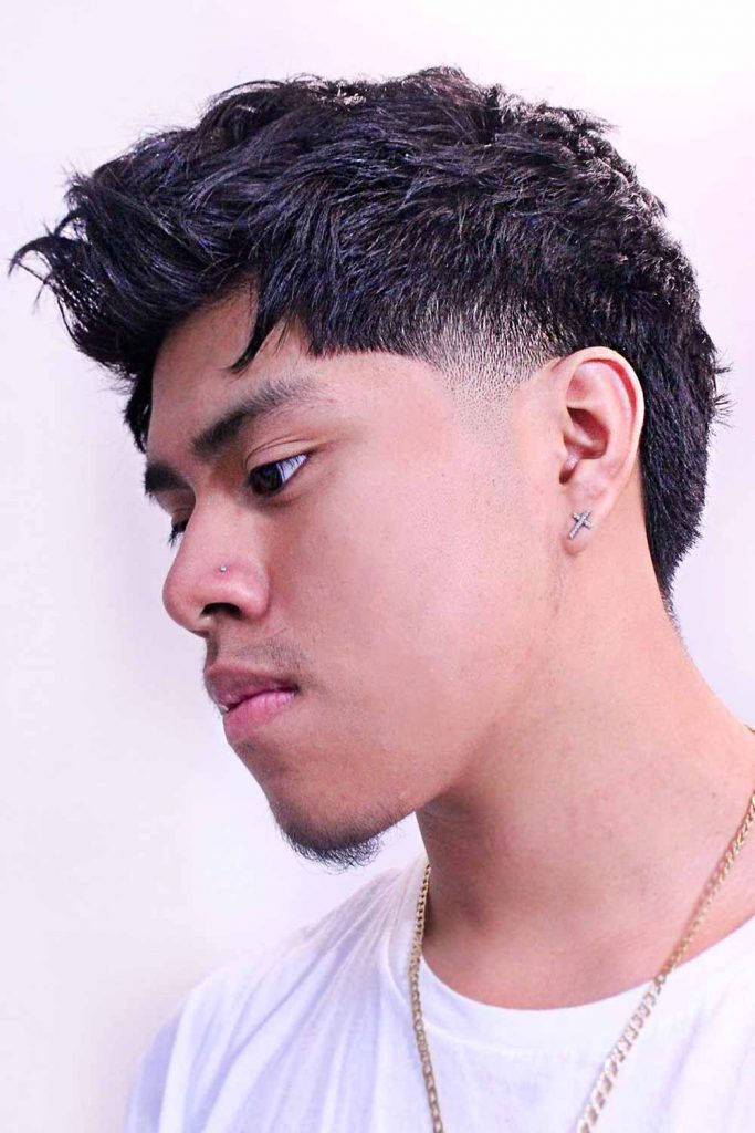 asian hairstyles men mullet low fade