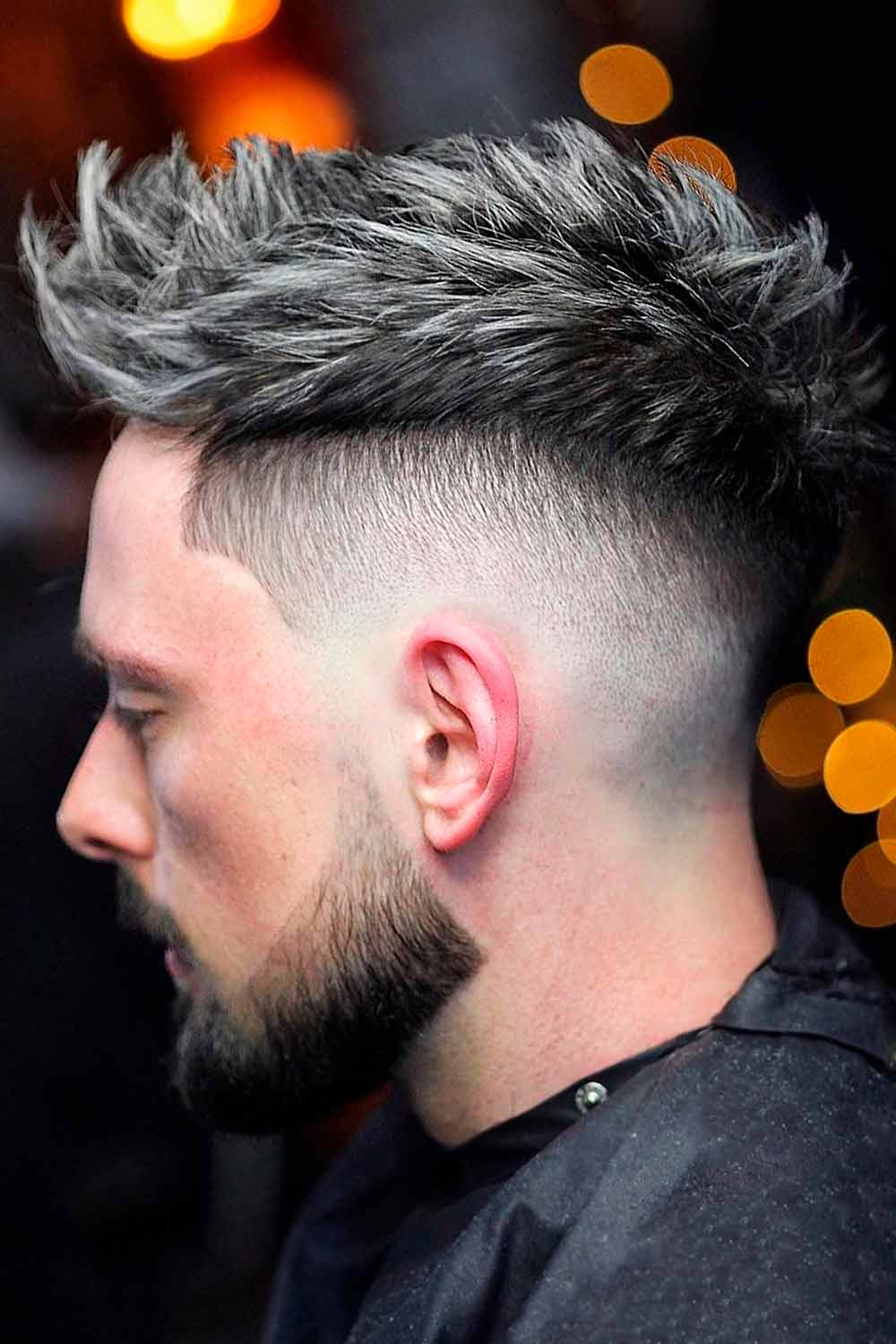 White Highlights Hair Men #hairhighlights #menshighlights