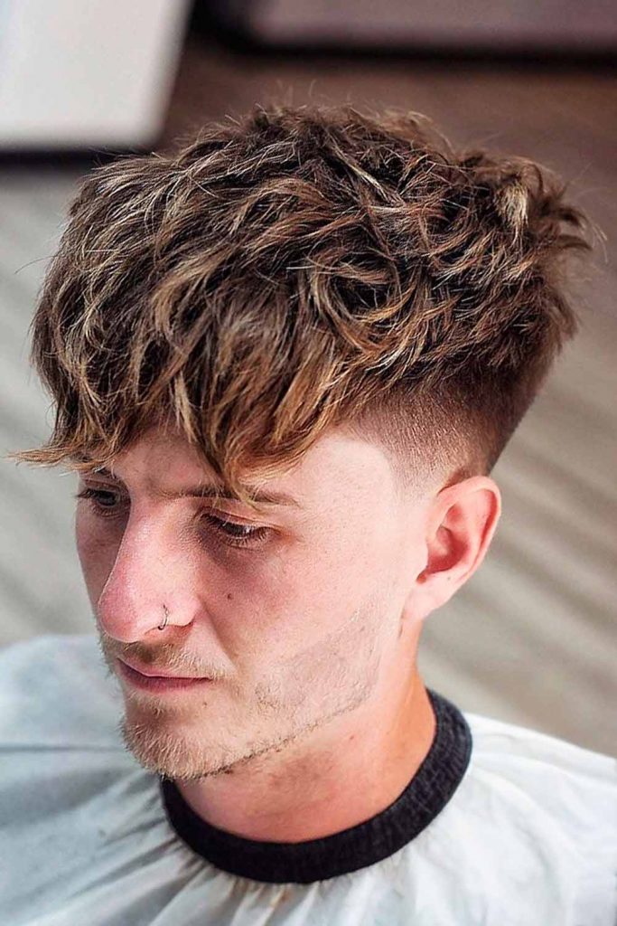 Ash Brown Hair Highlights for Men #hairhighlights #menshighlights