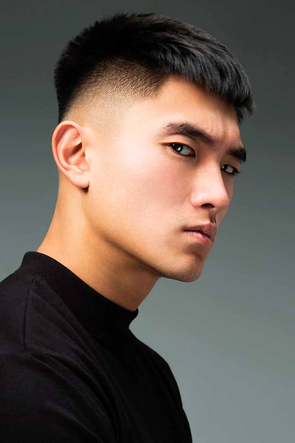 Haircuts For Asian Hair Types Men #hairtypes #hairtypesmen