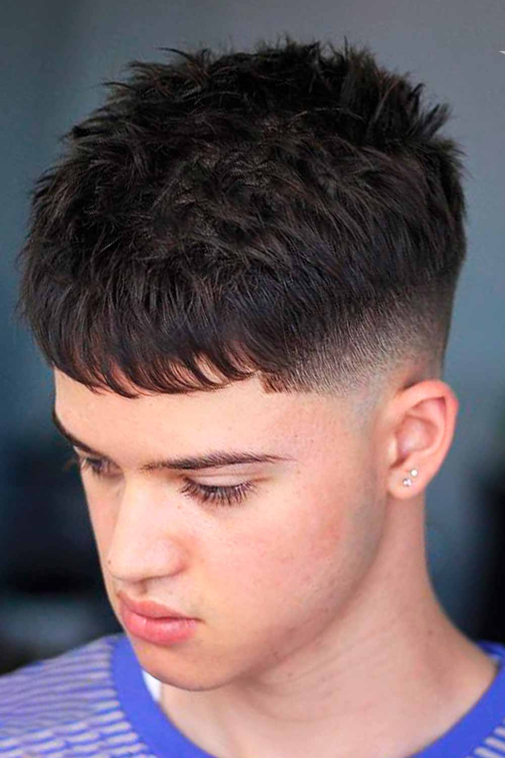 Messy Crop #boyshaircuts #boyshairstyles #haircutsforboys #hairstylesforboys