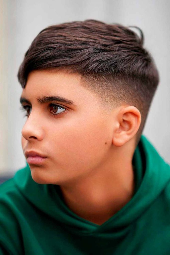 Short On Sides, Long On Top Boys Haircuts #boyshaircuts #boyshairstyles #haircutsforboys #hairstylesforboys