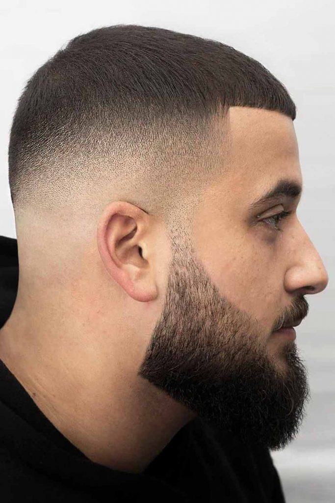 Buzz Cut Fade With Beard #buzzcutfade #buzzcut #fadehaircut #fadecut #buzzhaircut #fade