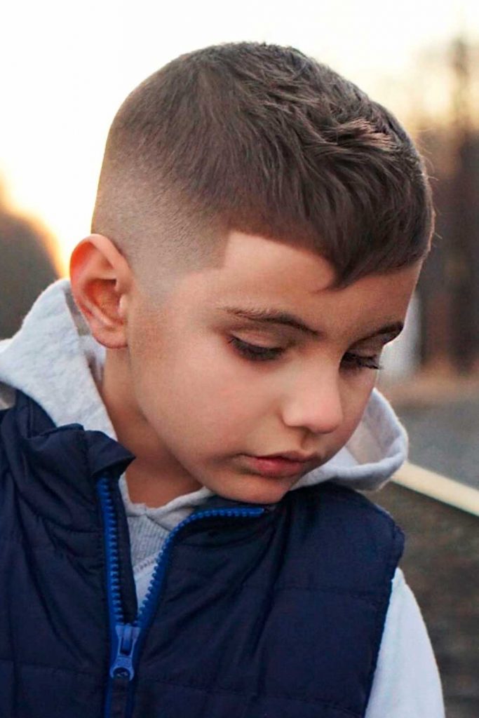 Asymmetrical Haircut For Your Child #littleboyhaircuts #todddlerhaircuts #boyshaircuts