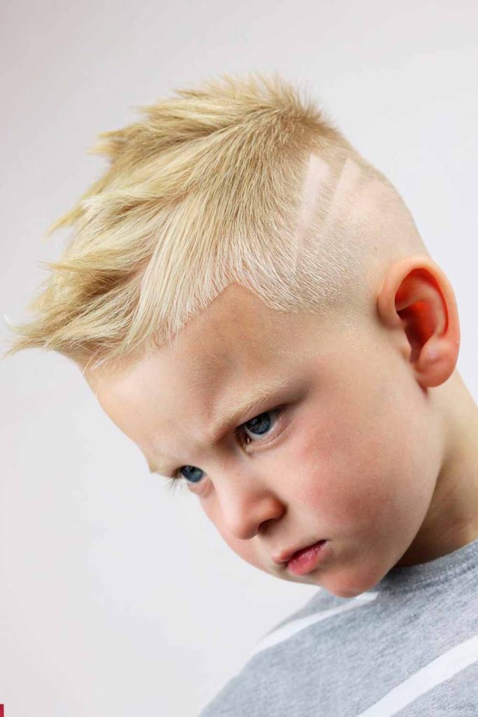 Short And Spiky Little Boy Haircuts #littleboyhaircuts #todddlerhaircuts #boyshaircuts