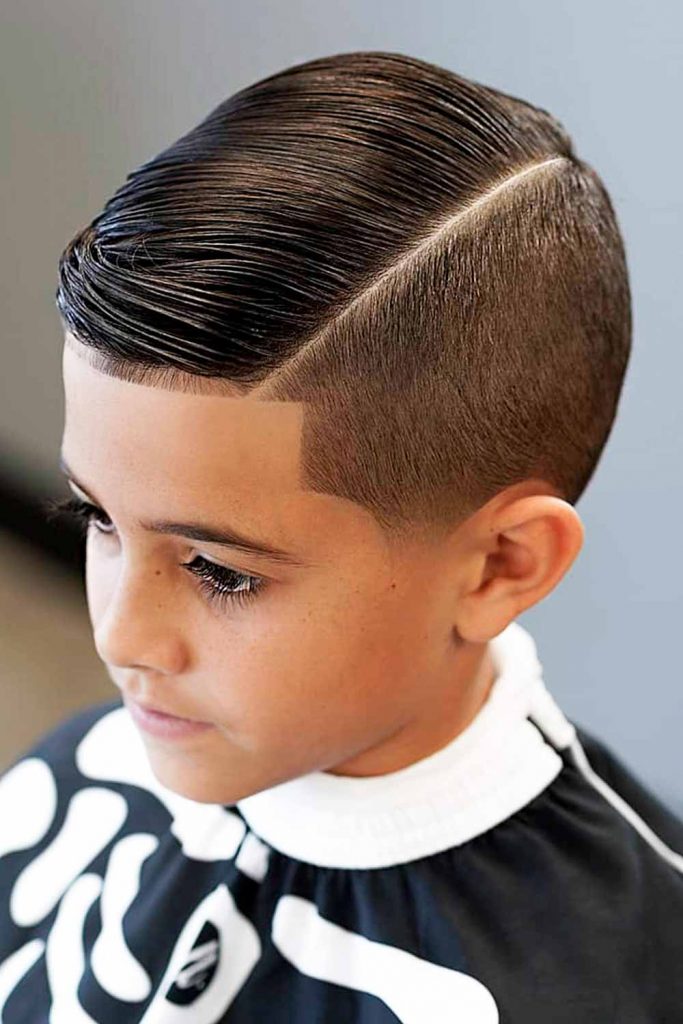 Side Part + Hard Part #littleboyhaircuts #todddlerhaircuts #boyshaircuts