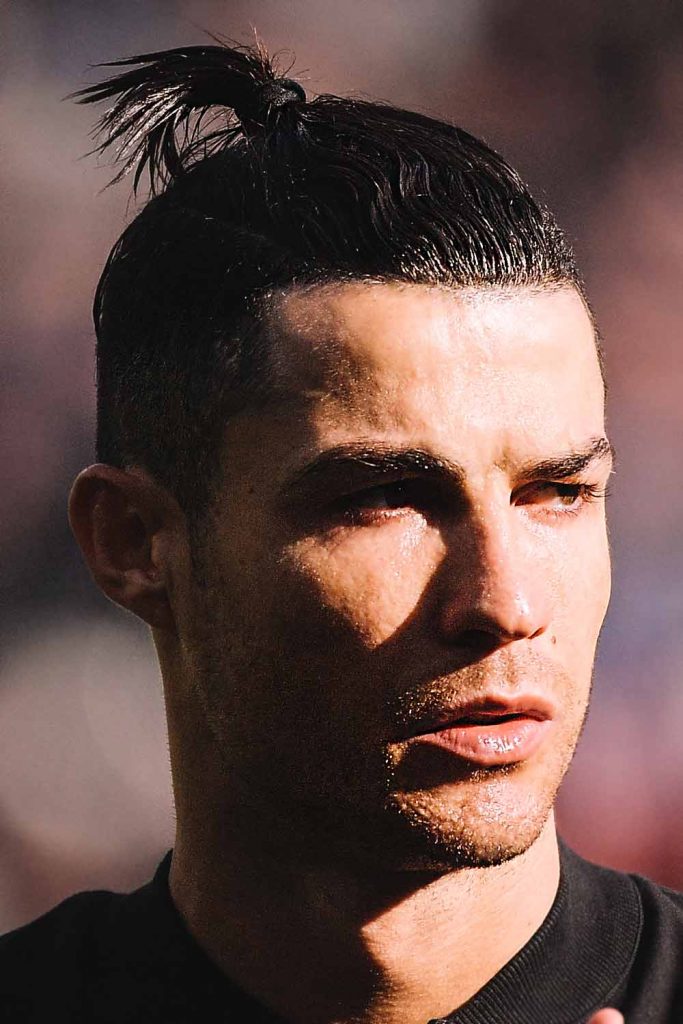 Haha.... | Ronaldo new hairstyle, Cristiano ronaldo haircut, Ronaldo hair