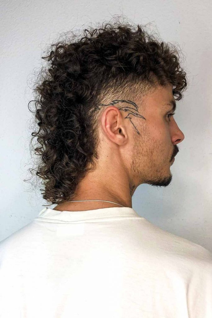 Mid Burst Fade Mullet #burstfademullet #burstfade #fademullet #mullet #fade