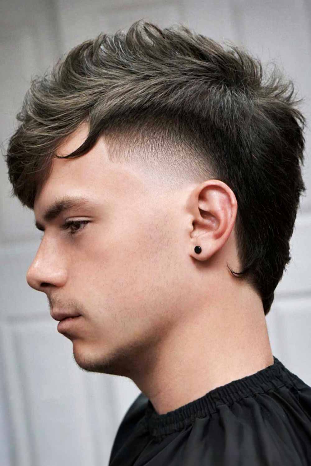 Burst Fade Textured Mullet #burstfademullet #burstfade #fademullet #mullet #fade