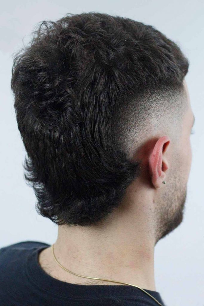 Burst Fade Wavy Hair #burstfademullet #burstfade #fademullet #mullet #fade