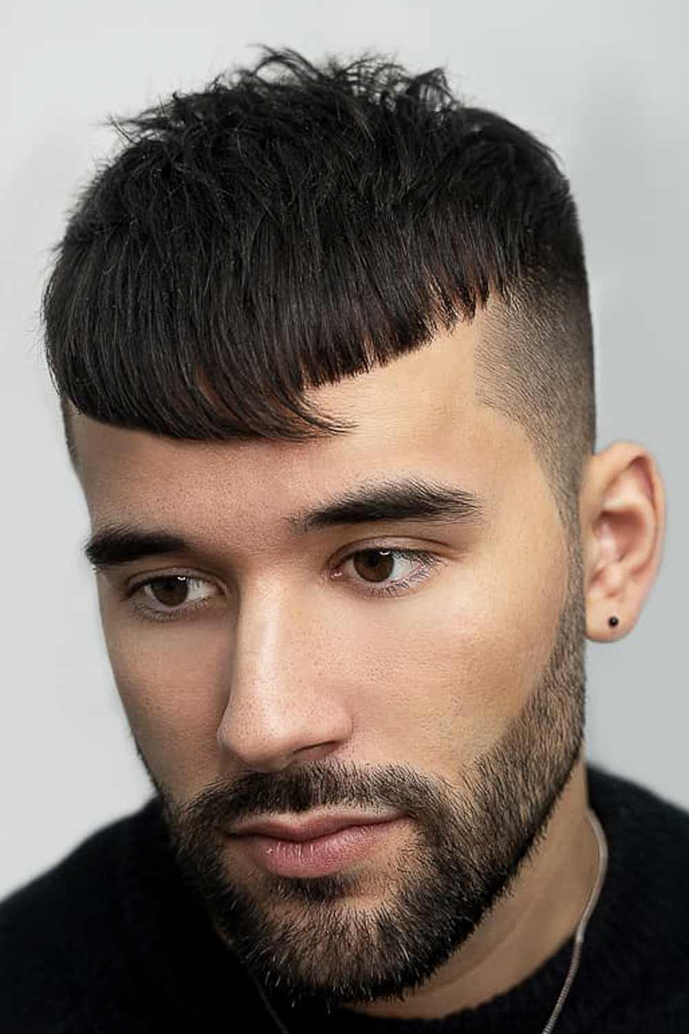 Angular Fringe Haircut Men #frenchcrophaircut #frenchcrop #croptop