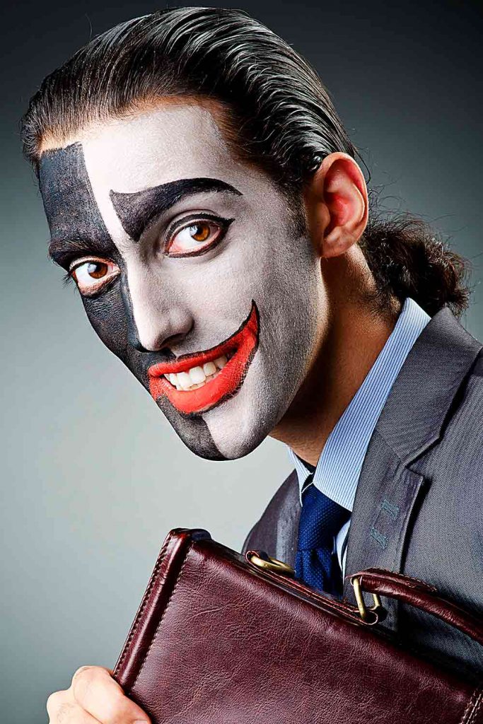 Juggler #halloweenmakeupformen #menshalloweenmakeup