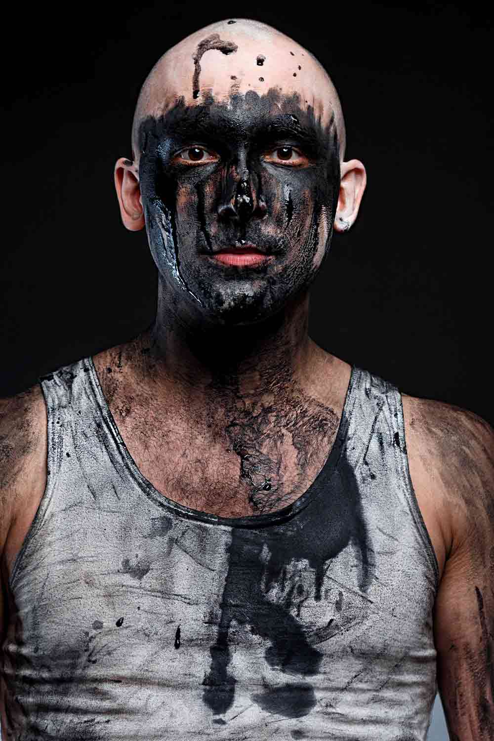 Paint Stain #halloweenmakeupformen #menshalloweenmakeup