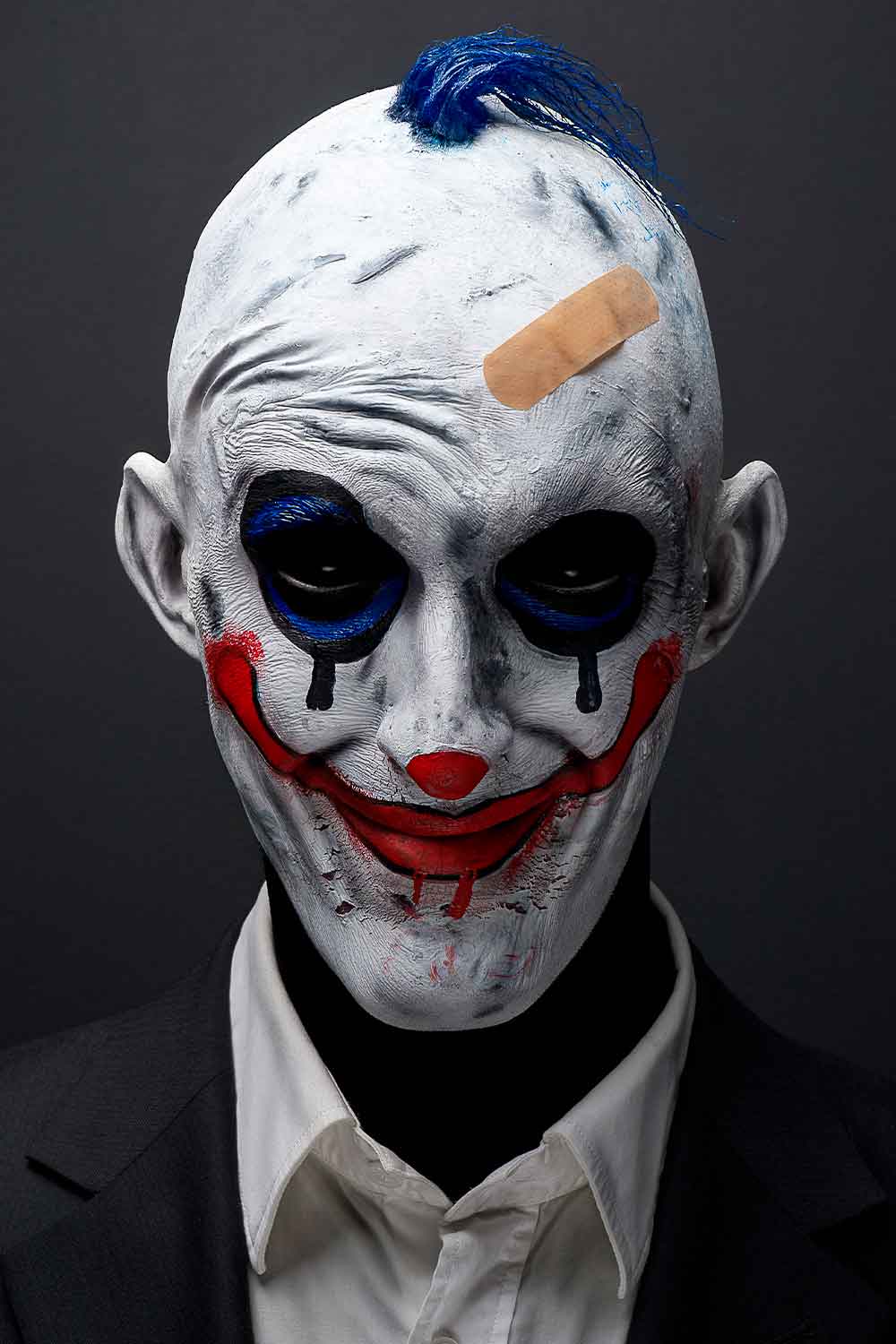 Scary Clown Halloween Makeup #halloweenmakeupformen #menshalloweenmakeup