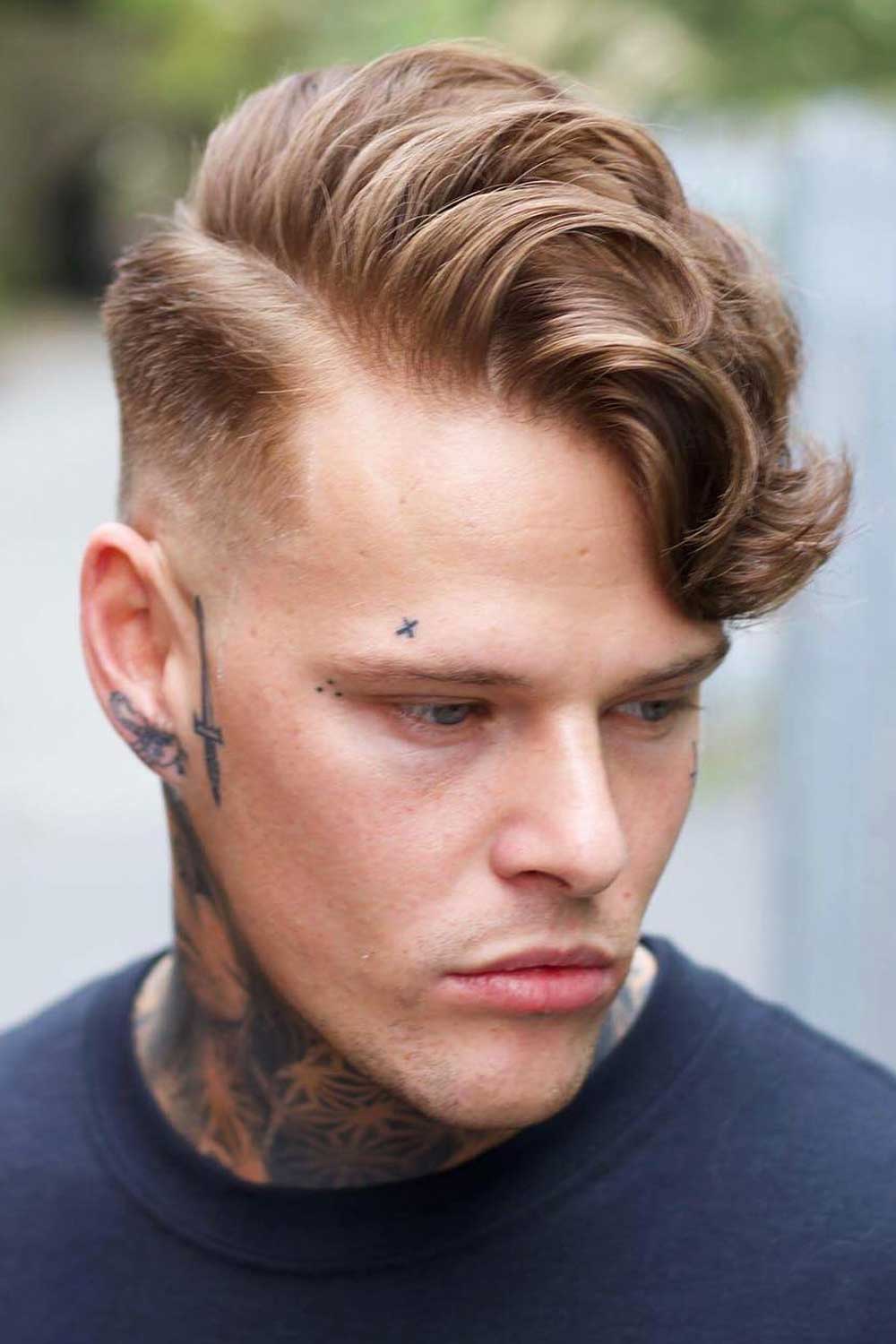 Long Hair With Undercut Hairstyle #comboverfade #combover #fade