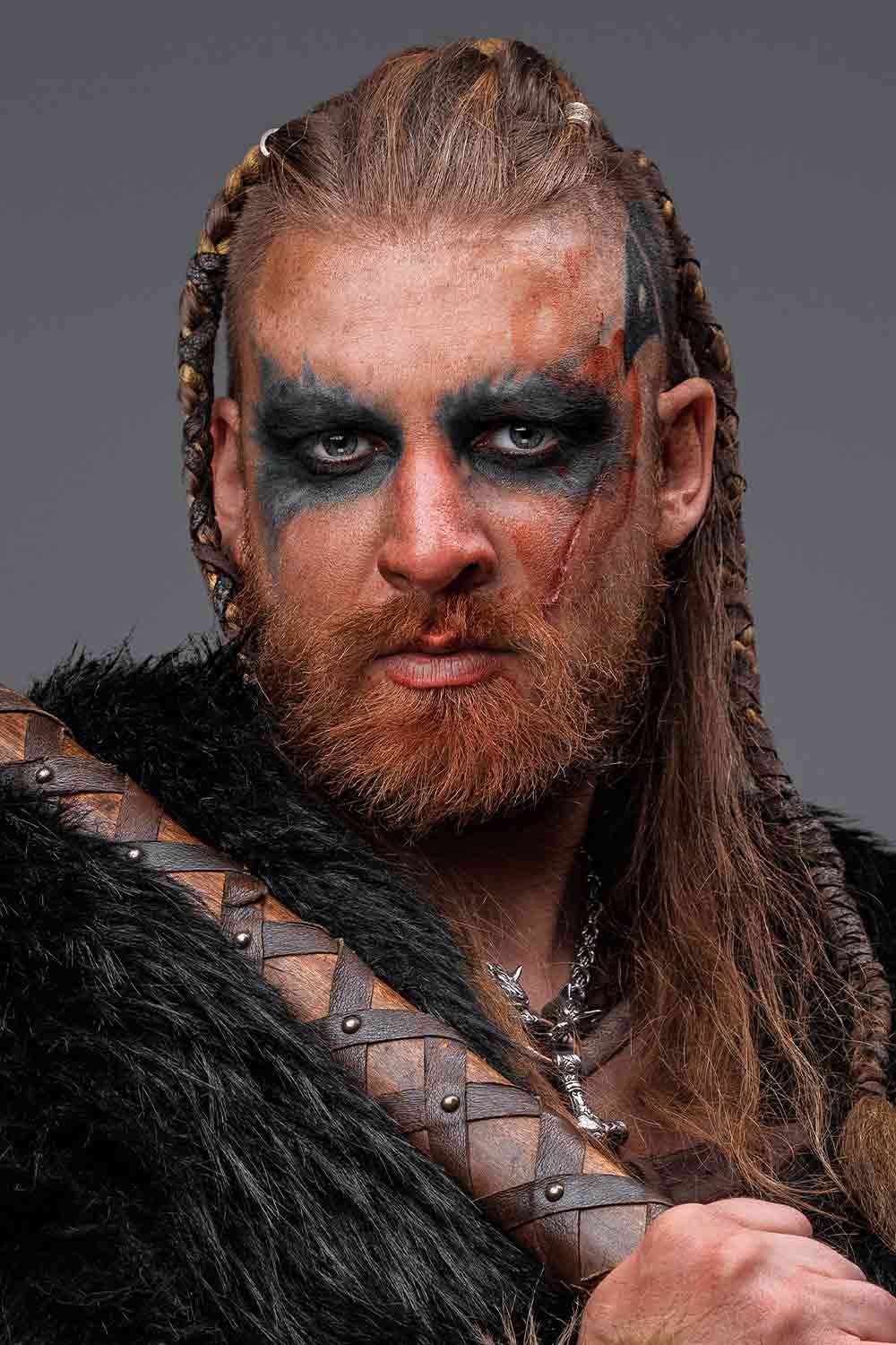 Viking #halloweenmakeup #halloweenmakeupmen #mensfacepaint #menshalloweenmakeup #halloweenmakeupformen