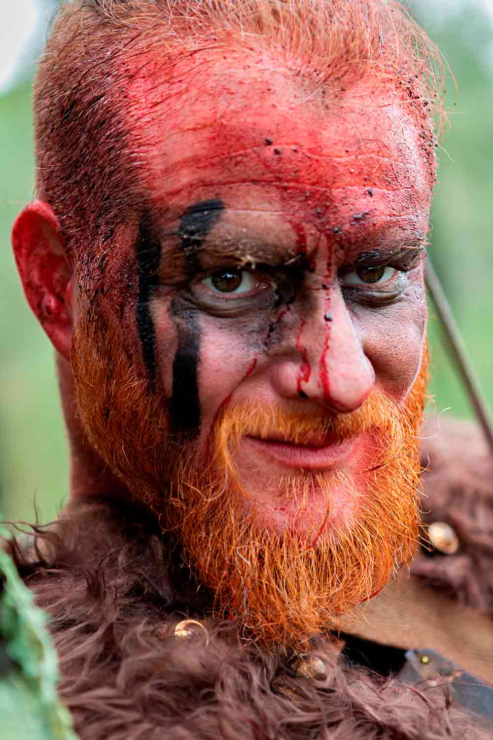 Viking #halloweenmakeup #halloweenmakeupmen #mensfacepaint #menshalloweenmakeup #halloweenmakeupformen