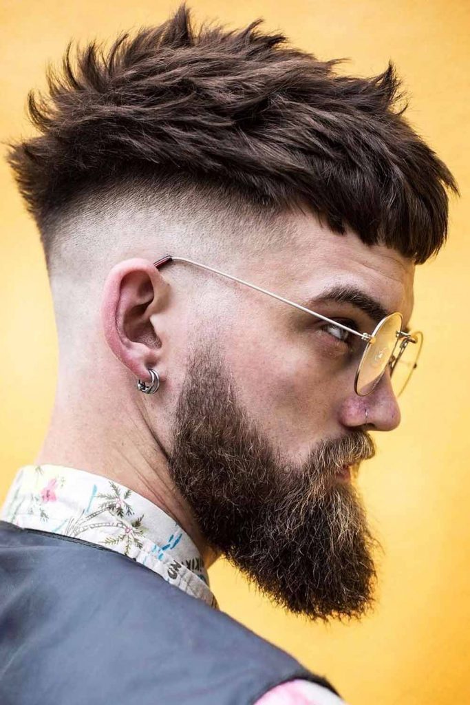 Premium Photo | Trendy Asian man's undercut hairstyle with a fade