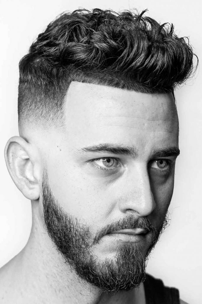Slicked Back Short Curly Hairstyles #shortcurlyhaircuts #shortcurlyhairstyles #shortcurlyhair men #shortcurlyhair