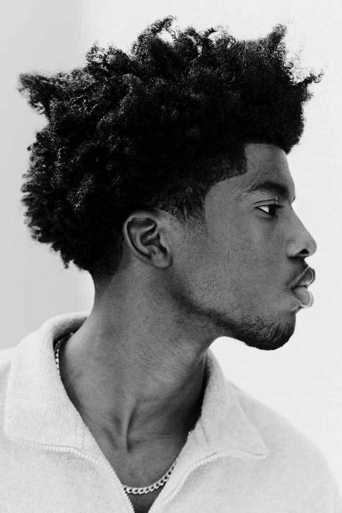 Shag Haircut Black Men #blackmenshaircuts #blackmenhairstyles #blackmenhair