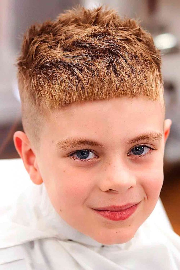 little boy haircuts layered short blunt