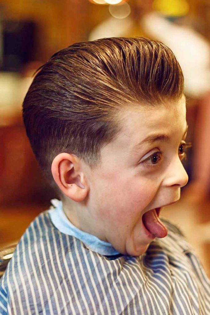 little boy haircuts pompadour straight