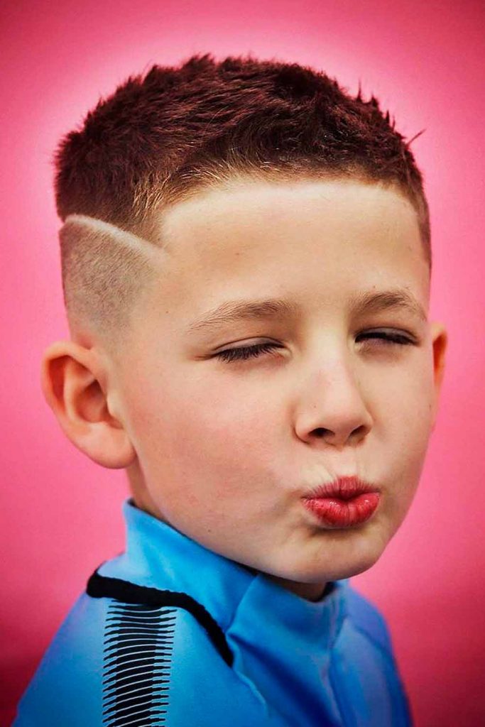 Little Boy Haircuts Micro Faux Hawk #toddlerhaircuts #lottleboyhaircuts #boyshaircuts #haircutsforboys