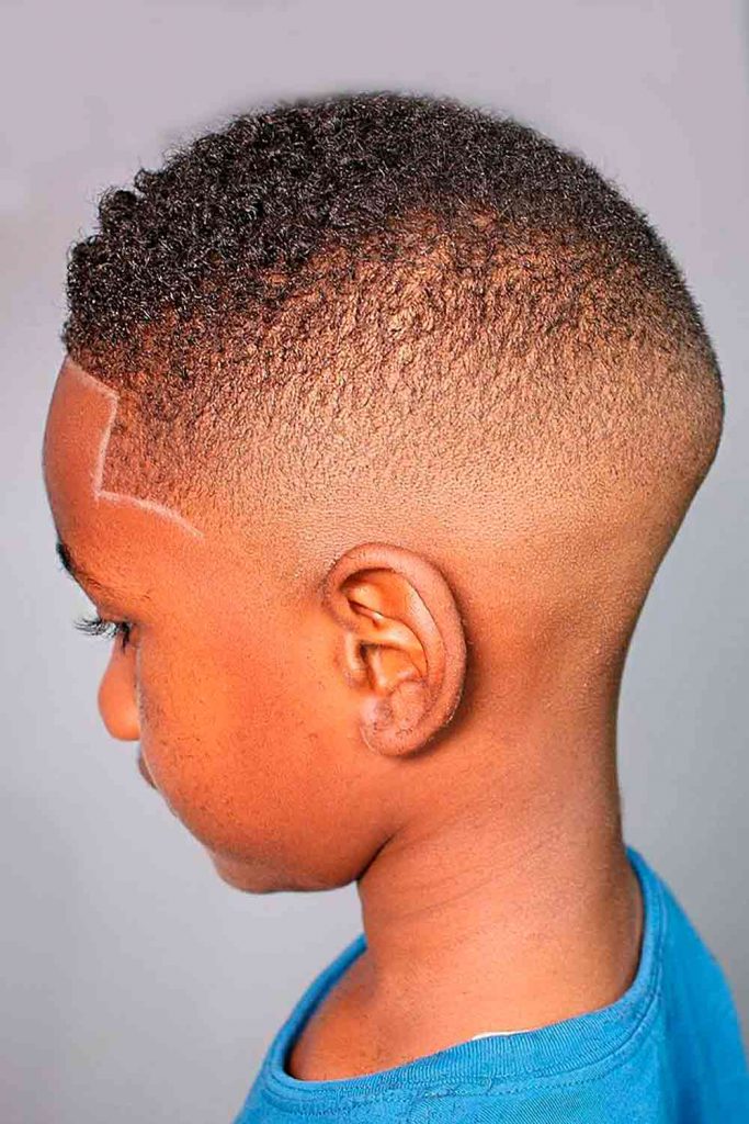 Buzz Cut Bald Fade #blackboyshaircuts
