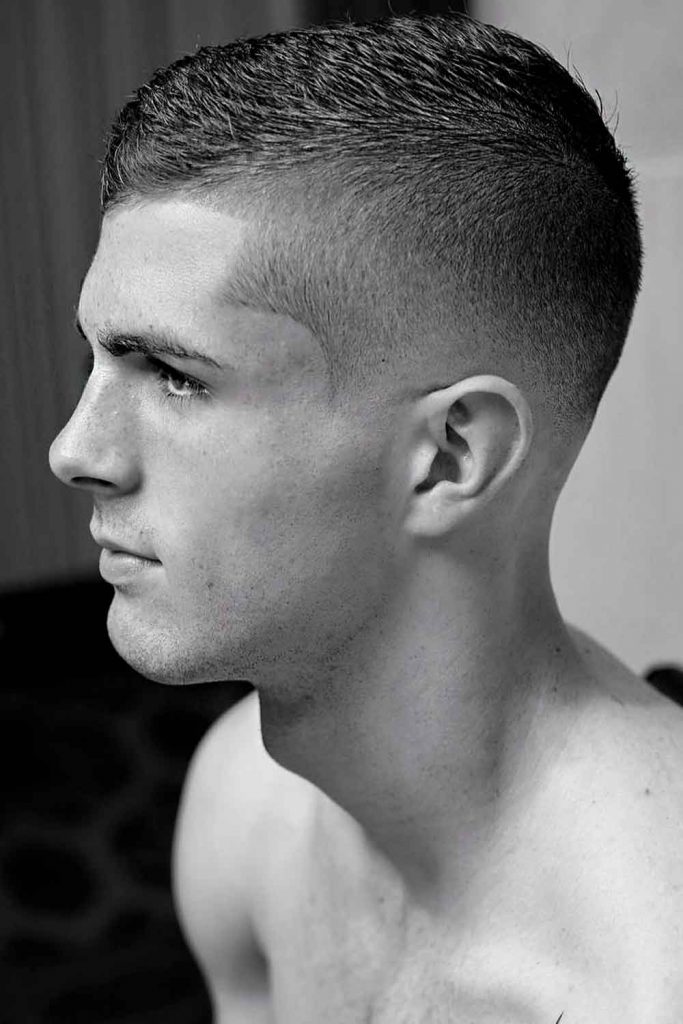 Textured High And Tight Haircut For Men #menshaircuts #menshairstyles #haircutsformen #hairstylesformen