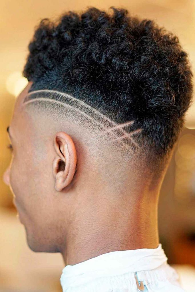 Double Lines High Fade #haircutdesigns #haircutdesign #hairdesign #undercutdesign