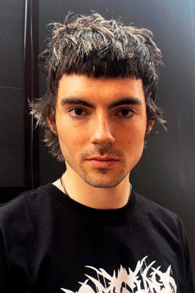 Cropped Bangs #icecreamhaircut #icecreamhair #icecreamhairmen