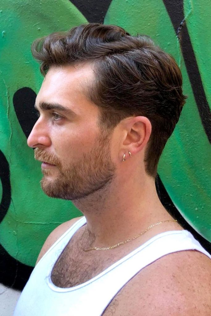 Textured Side Part #layers #layeredhair #layeredhairmen #layeredhaircuts #layeredhaircutsformen